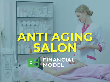 Anti Aging Salon Financial Model Excel Template - Templarket -  Business Templates Marketplace