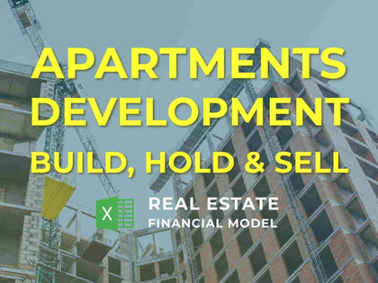 Apartments Development Real Estate Financial Model Excel Template - Templarket -  Business Templates Marketplace