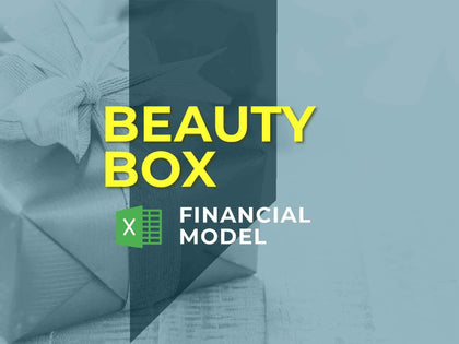 Beauty Box Subscription Financial Model Excel Template - Templarket -  Business Templates Marketplace