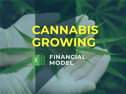 Cannabis Farming Financial Model Excel Template - Templarket -  Business Templates Marketplace