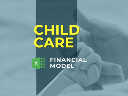 Child Care Financial Model Excel Template - Templarket -  Business Templates Marketplace