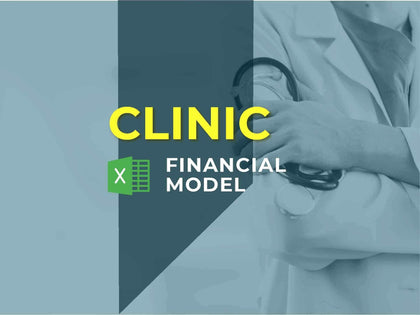 Clinic Financial Model Excel Template - Templarket -  Business Templates Marketplace