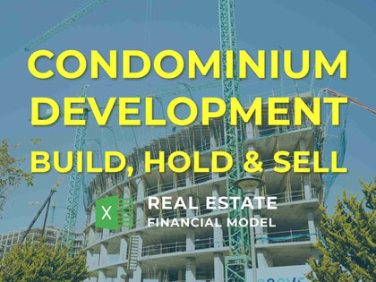 Condominium Development Real Estate Financial Model Excel Template - Templarket -  Business Templates Marketplace