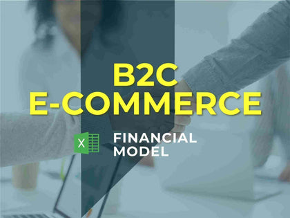 B2C Business Financial Model Excel Template - Templarket -  Business Templates Marketplace