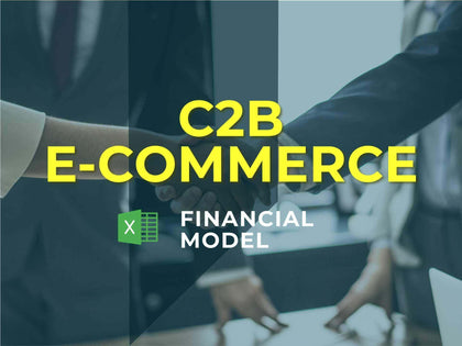 C2B Business Financial Model Excel Template - Templarket -  Business Templates Marketplace