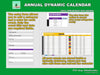 Annual Dynamic Planner in Excel - Templarket -  Business Templates Marketplace