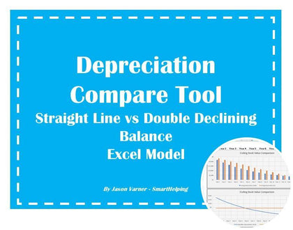 depreciation compare tool straight line vs double declining balance 1
