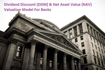 Banking Model with 3 Statements - Dividend Discount (DDM) and Net Asset Value (NAV) based Valuation - Templarket -  Business Templates Marketplace