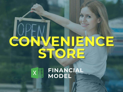 Convenience Store Financial Model Excel Template - Templarket -  Business Templates Marketplace