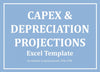 CAPEX and Depreciation Projections - Templarket -  Business Templates Marketplace
