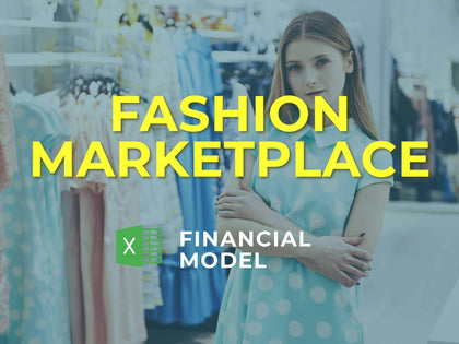 Fashion Marketplace Financial Model Excel Template - Templarket -  Business Templates Marketplace