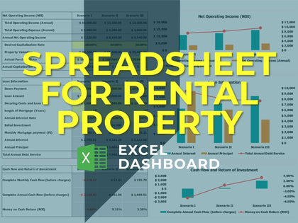 spreadsheet for rental property 1
