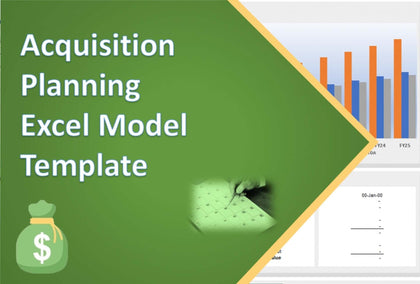 Acquisition Planning Excel Model Template - Templarket -  Business Templates Marketplace