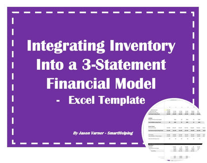 integrating inventory into a 3 statement financial model 1