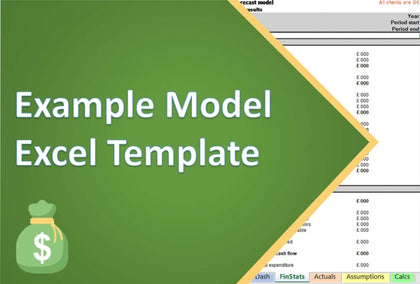 example model excel template 1