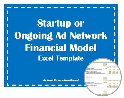 startup or ongoing ad network financial model 1