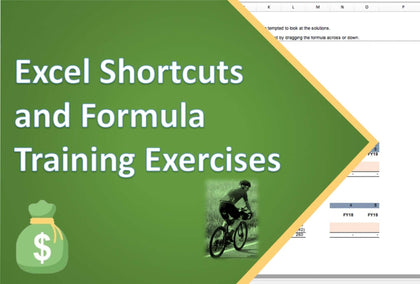 excel shortcuts and formula training excercises 1