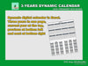 3-Years Dynamic Digital Excel Calendar - Templarket -  Business Templates Marketplace