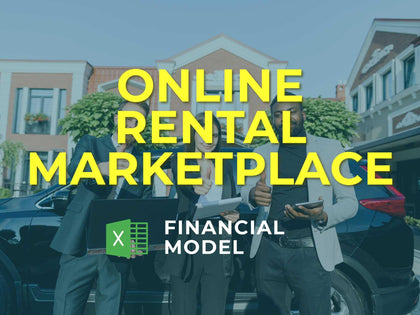 Online Rental Marketplace Financial Model Excel Template - Templarket -  Business Templates Marketplace