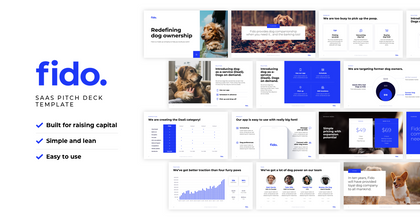 saas pitch deck template 1