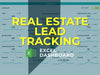 real estate lead tracking excel template 1
