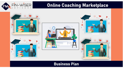 online coaching platform marketplace 3 statement financial model with 5 years monthly projection and valuation 1