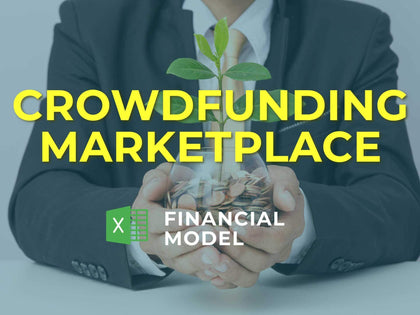 Crowdfunding Marketplace Financial Model Excel Template - Templarket -  Business Templates Marketplace