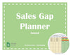 sales gap planner annual 1
