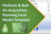 platform bolt on acquisition planning excel model template 1