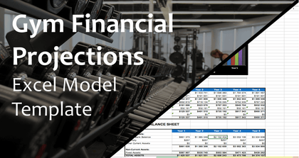 Gym Financial Projections Excel Model Template - Templarket -  Business Templates Marketplace