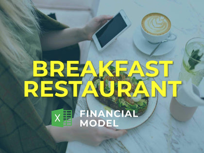 Breakfast Restaurant Financial Model Excel Template - Templarket -  Business Templates Marketplace