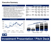 Pitch Deck / Investment Presentation Template - Templarket -  Business Templates Marketplace
