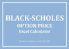 Black-Scholes Option Price Excel Calculator - Templarket -  Business Templates Marketplace