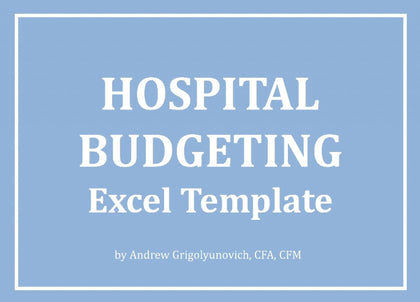 Hospital Budgeting Template - Templarket -  Business Templates Marketplace