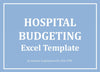 Hospital Budgeting Template - Templarket -  Business Templates Marketplace