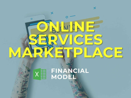 Online Services Marketplace Financial Model Excel Template - Templarket -  Business Templates Marketplace