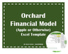 Apple Grove/ Commercial Fruit Orchard Financial Model - Templarket -  Business Templates Marketplace