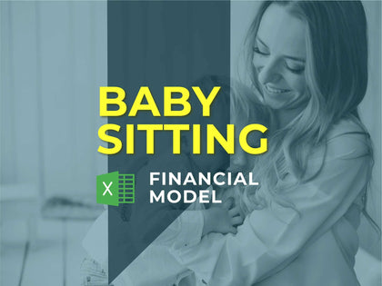 Babysitting Financial Model Excel Template - Templarket -  Business Templates Marketplace
