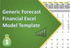 generic forecast financial excel model template 1