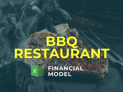 Bbq Restaurant Financial Model Excel Template - Templarket -  Business Templates Marketplace