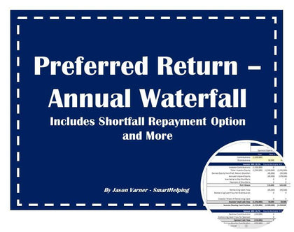 preferred return annual waterfall includes shortfall repayment option and more 1