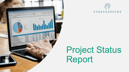 Project Status Report Powerpoint Template - Templarket -  Business Templates Marketplace