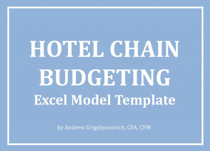 Hotel Chain Budgeting Excel Template - Templarket -  Business Templates Marketplace
