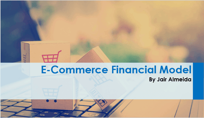 E-commerce Financial Model - Templarket -  Business Templates Marketplace