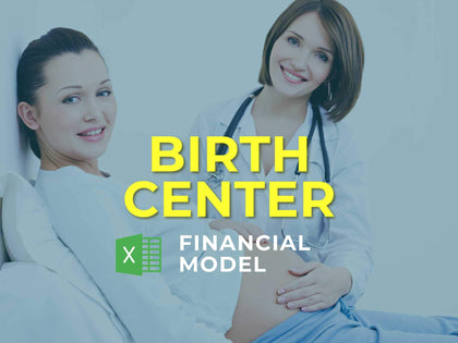 Birth Center Financial Model Excel Template - Templarket -  Business Templates Marketplace