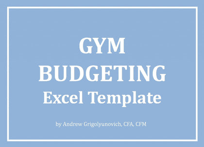 Gym Budgeting Excel Template - Templarket -  Business Templates Marketplace