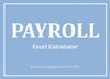 Payroll Excel Calculator Template - Templarket -  Business Templates Marketplace