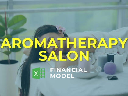 Aromatherapy Salon Financial Model Excel Template - Templarket -  Business Templates Marketplace