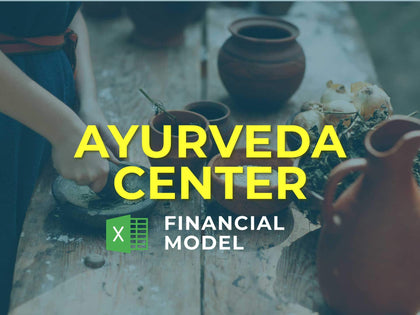 Ayurveda Center Financial Model Excel Template - Templarket -  Business Templates Marketplace
