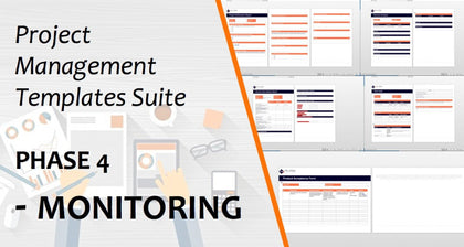 project management templates phase 4 monitoring 1